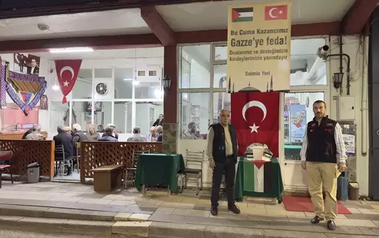 Düzceli Esnaf Gazze İçin Yardım Topladı