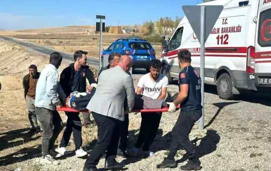 Karayazı'da Trafik Kazası: Bir Yaralı
