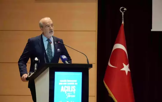 KBÜ'de akademik yıl açılışının ilk dersi 'Küresel Devlet Terörü Gazze' oldu