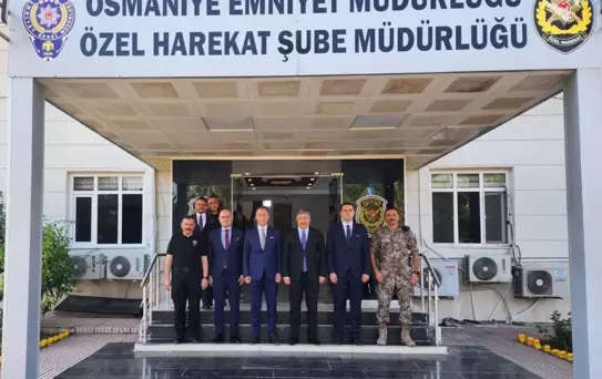 Osmaniye'den Özel Harekat Polislerine Suriye Uğurlaması