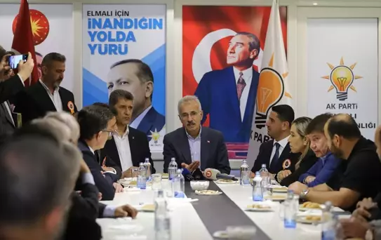 Bakan Uraloğlu Antalya'da Teşkilatla Buluştu