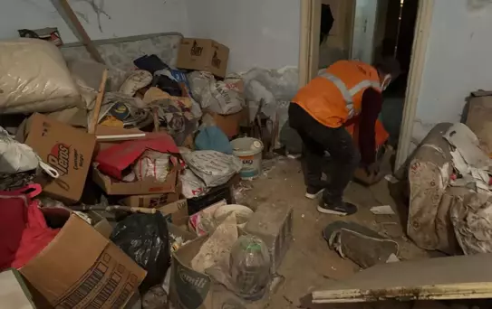 Gülşehir'de Çöp Evde Ceset Bulundu