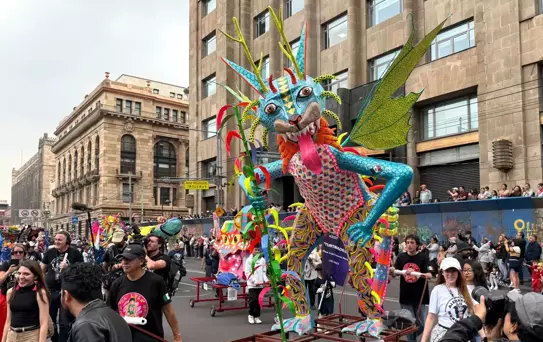 2025 Alebrijes Geçit Töreni Meksiko'da