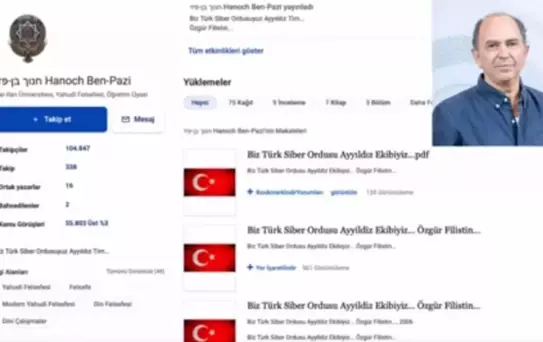 Türk Hacker Grubu İsrailli Prof.'un Hesabını Hackledi