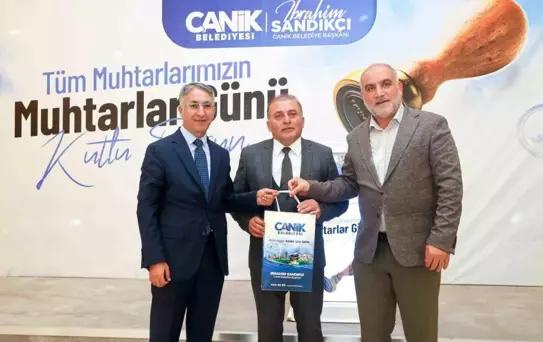 Canik Belediye Başkanı Sandıkçı'dan Muhtarlara Teşekkür