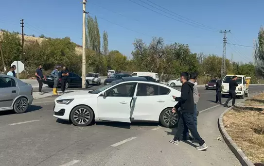 Malatya'da Zincirleme Kaza