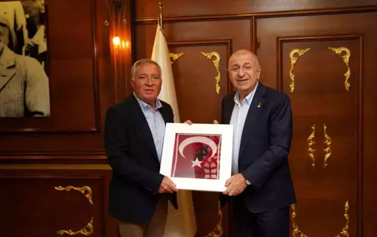 Ümit Özdağ, Honaz Belediyesi'ni Ziyaret Etti