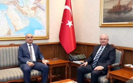 Bakan Güler, Tacik Büyükelçi'yi kabul etti