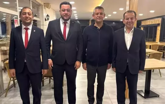 Özgür Özel, Bolu İl Başkanı Karagöz'ü Tebrik Etti