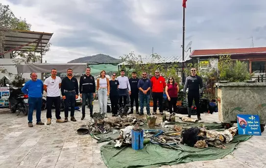 Fethiye'de Deniz Temizliği Etkinliği