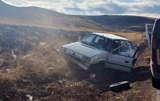 Kırıkkale'de Kaza: 2 Yaralı