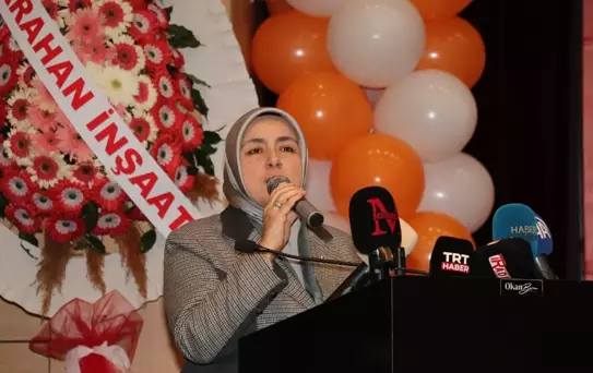 AK Parti Genel Merkez Kadın Kolları Başkanı Ercan, Sivas'ta Konuştu Açıklaması