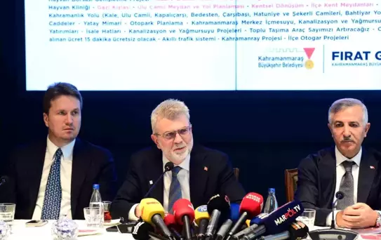 Kahramanmaraş'ta 20 Milyar TL'lik Altyapı Seferberliği Başladı