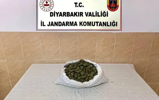 Diyarbakır'da Narkotik Operasyonu: 29 Kilogram Esrar Ele Geçirildi