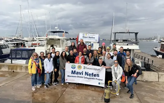 Mavi Nefes Projesi ile Marmara Denizi'ne Can Veriliyor