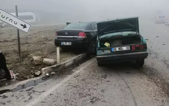 Mudurnu'da Trafik Kazası: 1 Bebek ile 4 Yaralı