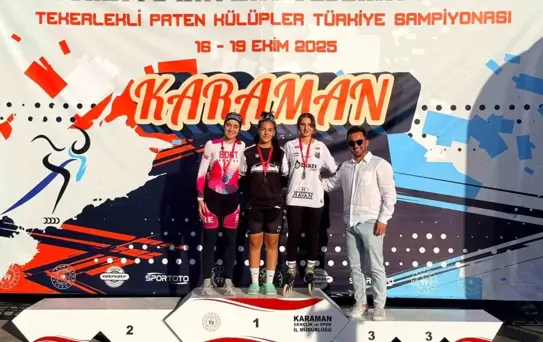 Tekerlekli Paten Türkiye Kulüpler Şampiyonası Karaman'da Yapıldı