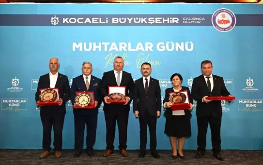 Muhtarlar Günü Kocaeli'de Kutlandı