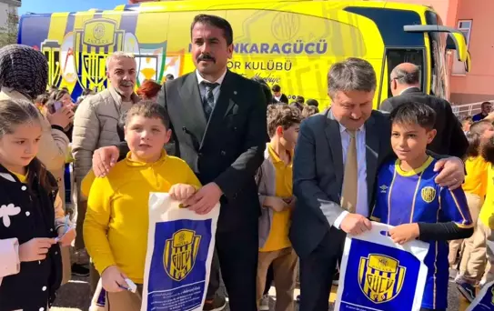 MKE Ankaragücü'nden Çocuklara Spor Sevgisi Aşılayan Etkinlik