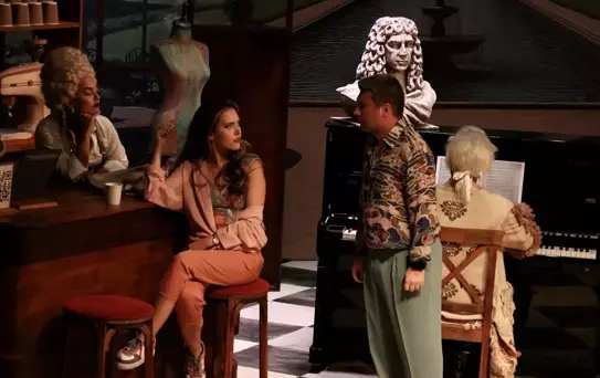 Mozart'ın 'Bastien ve Bastienne' Operası Samsun'da