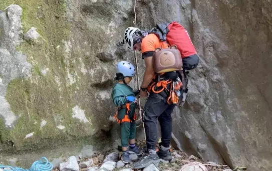 Minik Yusuf Türkiye'nin En Küçük Canyoning Sporcusu