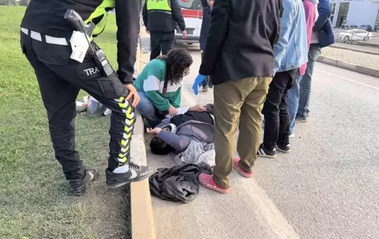 İnegöl'de Motosiklet Kazası: Sürücü Yaralandı