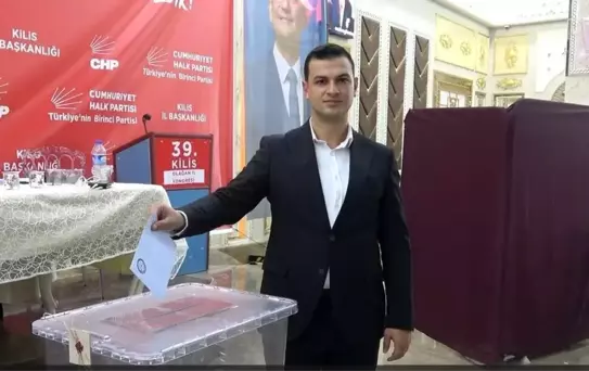 CHP Kilis'te Umut Mehmet Sapan Başkan