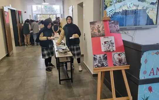 Arıcak'ta Gazze için Kermes Düzenlendi