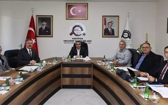 Merzifon OSB Yönetim Kurulu Toplantısı Gerçekleşti