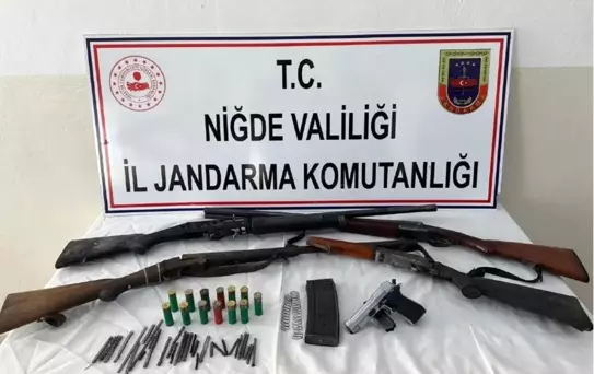 Niğde'de Yasadışı Silah Operasyonu
