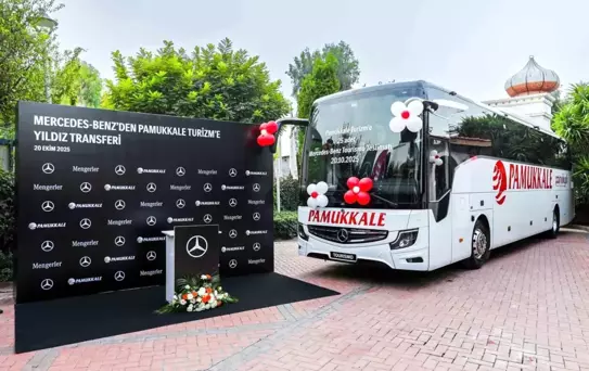 Pamukkale Turizm'e 25 Yeni Mercedes-Benz Otobüs