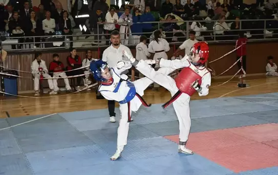 Malkara'da Tekvando Balkan Kupası Yapıldı