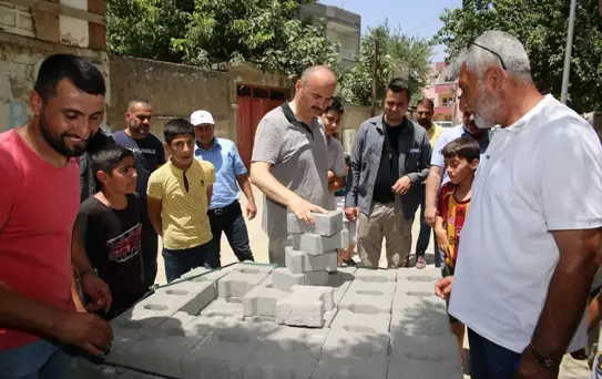 Batman'da 874 Bin Metrekare Parke Taşı Döşendi