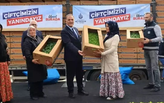 İBB'den Üreticilere Destek Töreni