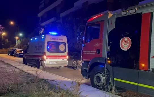 Gaziemir'de Apartmanda Yangın: 4 Kişi ve 1 Köpek Kurtarıldı