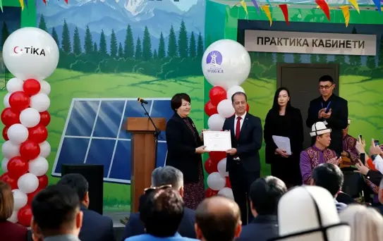Yeşil Enerji Merkezi Kırgızistan'da Açıldı