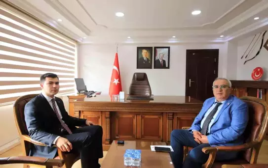 Çameli Belediye Başkanı'ndan Yeni Kaymakama Ziyaret