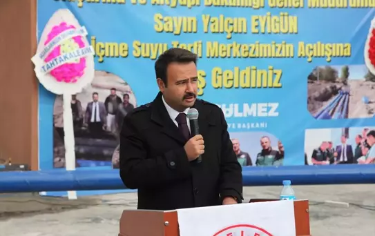 Ahlat'ta İçme Suyu Terfi Merkezi Açıldı
