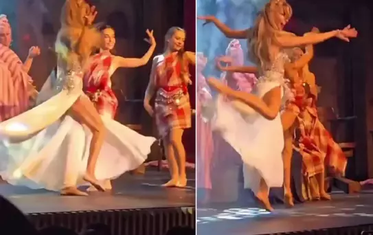 Çağla Şıkel'den ''7 Kocalı Hürmüz'' sahnesinde büyüleyici performans