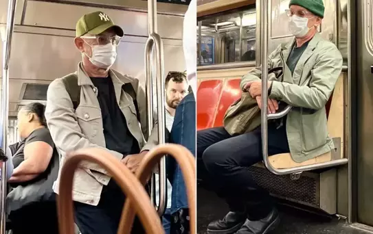 Dünyaca ünlü oyuncu Tom Hanks halkın arasına karıştı