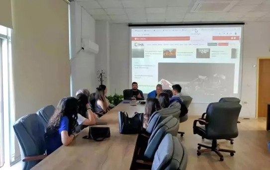 Veysel Korkmaz, İletişim Öğrencileriyle Buluştu