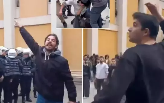 Birileri üniversiteleri karıştırmaya çalışıyor! Karşıt görüşlü öğrenciler yine kafa kafaya geldi