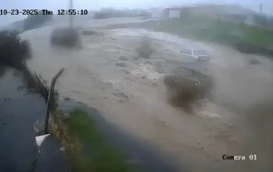 Sele kapılan Bülent Kaptanoğlu'nun son anları kamerada! Ne yapsa kurtulamadı