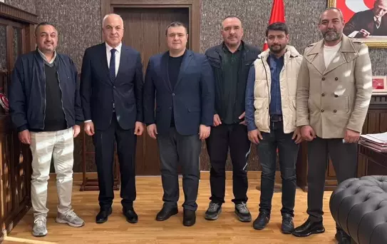 Gazetecilerden Başsavcı ve Komisyon Başkanı'na Ziyaret