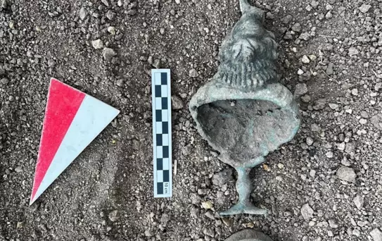 Roma Dönemine Ait İsis Büstü Bulundu