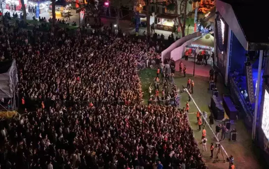 Aydınfest Gençlik Festivali Renkli Görüntülerle Başladı