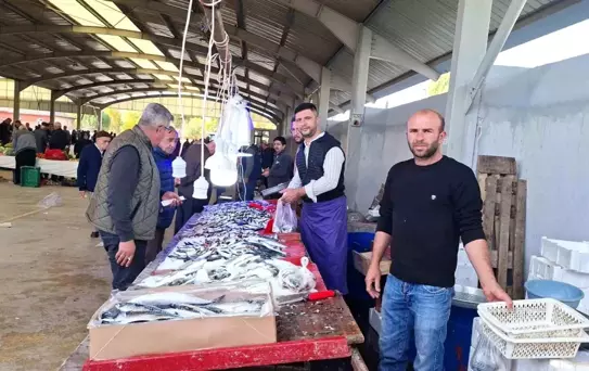 Hisarcık'ta Balık Fiyatları Düştü