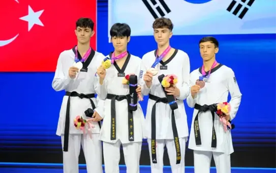 Dünya Taekwondo Şampiyonası'nda Türkiye 3 Madalya Kazandı