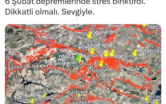Diyarbakır'da 4.0 Büyüklüğünde Deprem