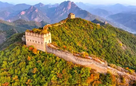 Çin Seddi'nde Sonbahar Renkleri